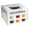 Gratar carbuni LOTUS GRILL XXL G600 Verde Lime, cu 2 Ventilatoare, Suprafata gatit 57,6 cm