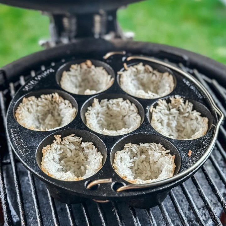 Tigaie briose fonta Valhal Outdoor VHMUFFIN, material PREMIUM