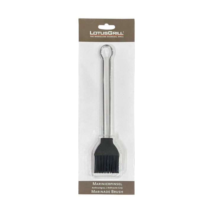 Pensula silicon LOTUS GRILL, gri antracit
