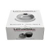Capac LOTUS GRILL S, otel inoxidabil, termometru
