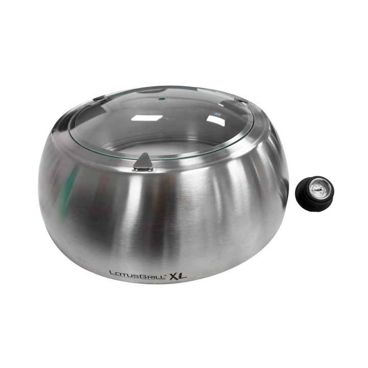 Capac inalt pentru LOTUS GRILL XL, sticla, otel inoxidabil