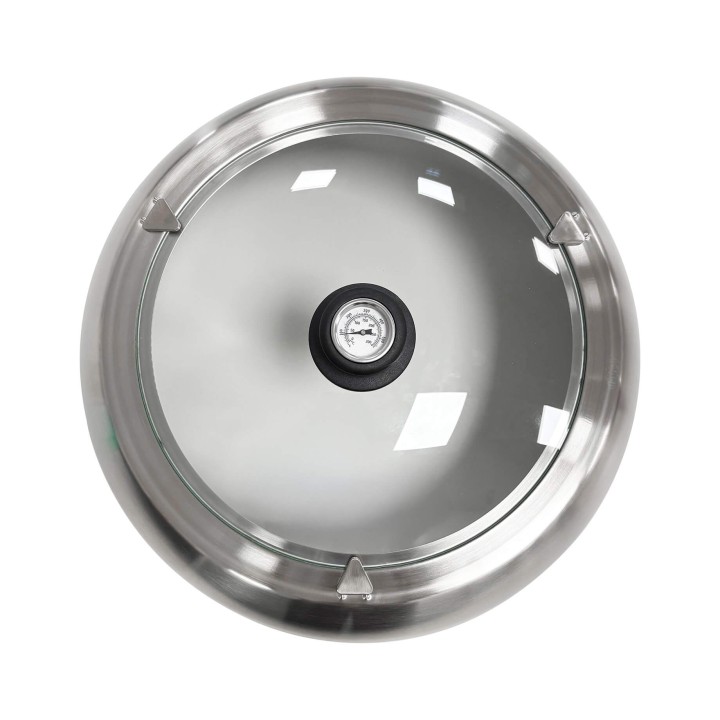 Capac inalt pentru LOTUS GRILL XL, sticla, otel inoxidabil