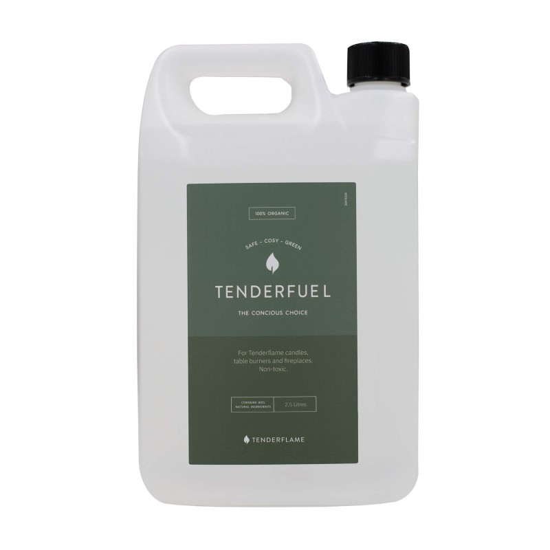 Combustibil organic TENDERFUEL - 2.5 litri, 100% Sigur
