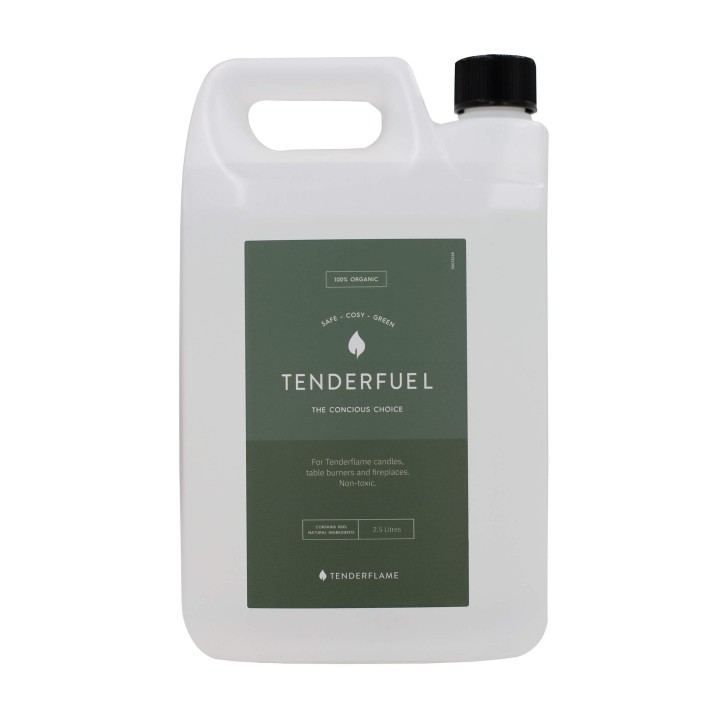 Combustibil organic TENDERFUEL - 2.5 litri, 100% Sigur