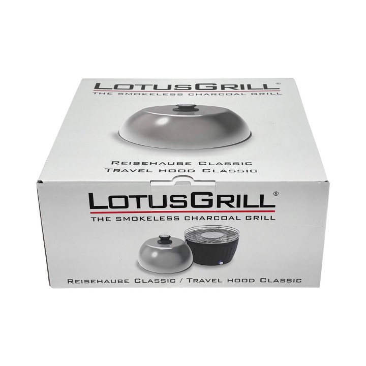 Capac pentru LOTUS GRILL Classic, otel inoxidabil, termometru