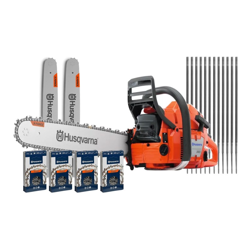 SMART-MIX 170: Drujba Husqvarna 365 + 2 Sine + 4 Lanturi + 12 Pile