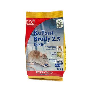 Raticid Soareci si Sobolani BRODY PASTA, Kollant, 150 g