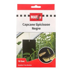 Capcane lipicioase negre MAT - set 10 placi, Tuta absoluta
