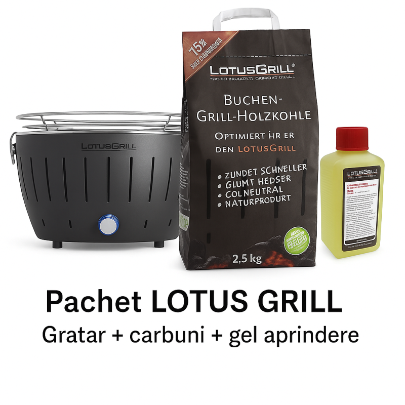 Pachet SMART-MIX 177 - LOTUS GRILL CLASSIC ANTRACIT
