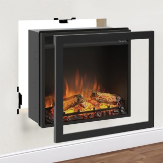 Focar electric TAGU POWERFLAME - 23 inch + Kit de instalare