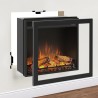 Focar electric TAGU POWERFLAME - 23 inch + Kit de instalare