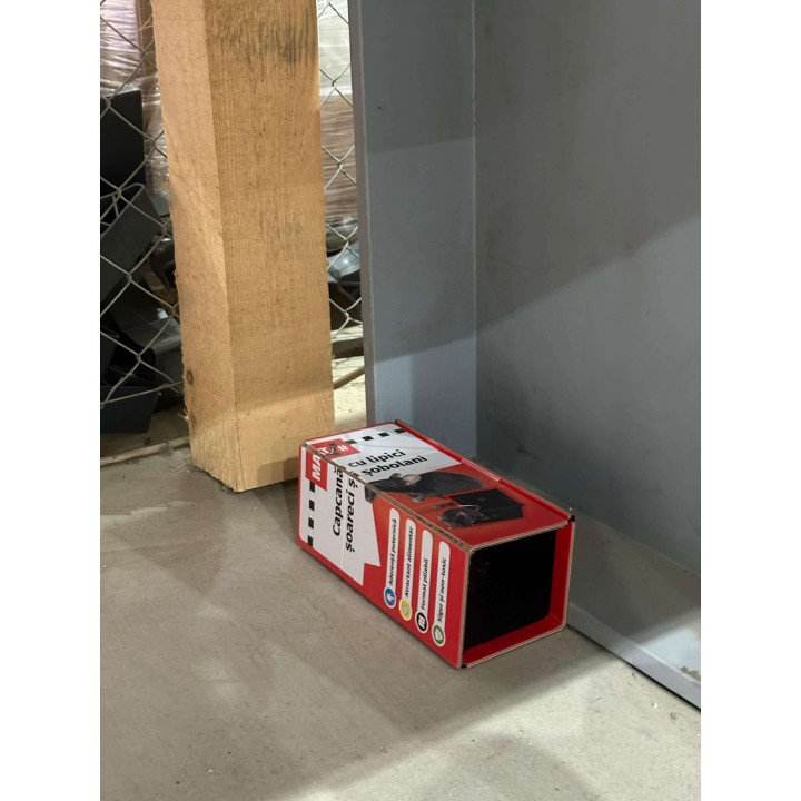 Capcana cu lipici pentru soareci si sobolani tip carte MAT#, unt arahide