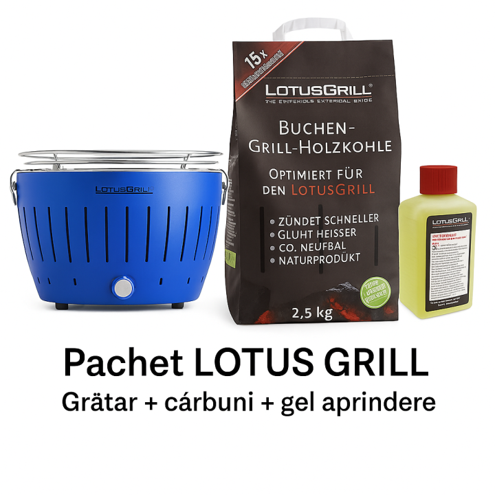 Pachet SMART-MIX 189 - LOTUS GRILL CLASSIC ALBASTRU