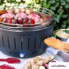 Pachet SMART-MIX 195 - LOTUS GRILL XL ANTRACIT + Sac carbuni + Gel aprindere