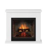 Semineu electric TAGU FRODE PURE WHITE PowerFlame 2 - Alb