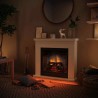 Semineu electric TAGU FRODE PURE WHITE PowerFlame 2 - Alb