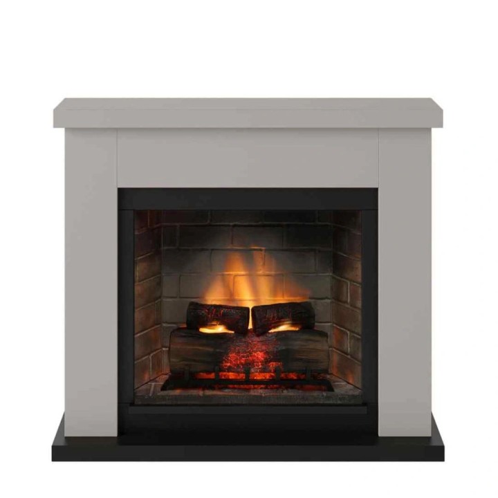 Semineu electric TAGU FRODE LIGHT BEIGE PowerFlame 2 - Bej Semineu electric TAGU FRODE LIGHT BEIGE PowerFlame 2 - Bej