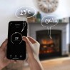 Semineu electric TAGU FRODE LIGHT BEIGE PowerFlame 2 - Bej