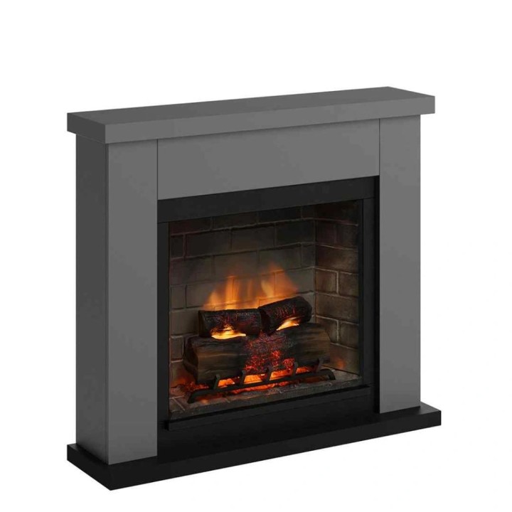 Semineu electric TAGU FRODE SOLID GREY PowerFlame 2 - Gri Semineu electric TAGU FRODE SOLID GREY PowerFlame 2 - Gri