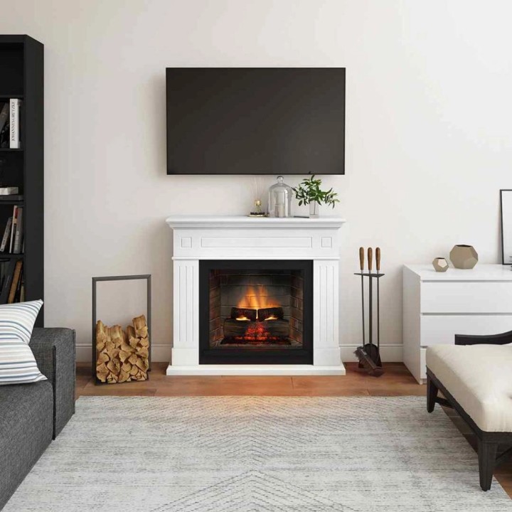 Semineu electric TAGU LARSEN PURE WHITE PowerFlame 2 - Alb Semineu electric TAGU LARSEN PURE WHITE PowerFlame 2 - Alb