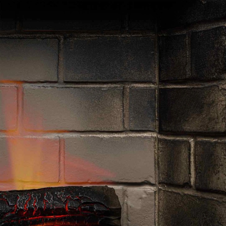 Semineu electric TAGU LARSEN SOLID GREY PowerFlame 2 - Gri Semineu electric TAGU LARSEN SOLID GREY PowerFlame 2 - Gri