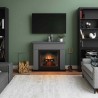 Semineu electric TAGU LARSEN SOLID GREY PowerFlame 2 - Gri