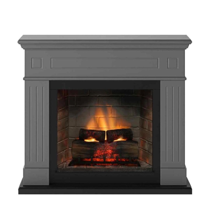 Semineu electric TAGU LARSEN SOLID GREY PowerFlame 2 - Gri Semineu electric TAGU LARSEN SOLID GREY PowerFlame 2 - Gri