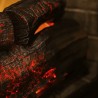 Semineu electric TAGU LARSEN DEEP BLACK PowerFlame 2 - Negru