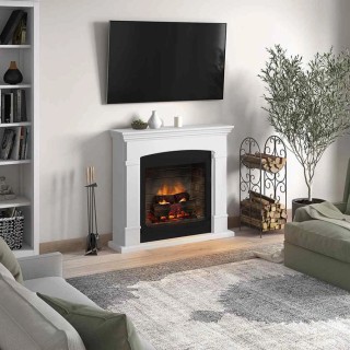 Semineu electric TAGU HELMI PURE WHITE PowerFlame 2 - Alb Semineu electric TAGU HELMI PURE WHITE PowerFlame 2 - Alb