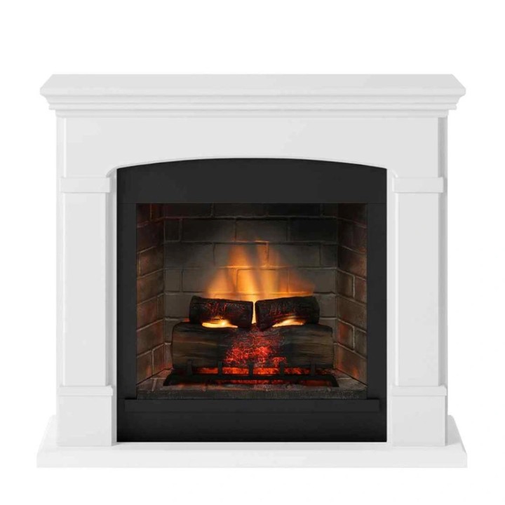 Semineu electric TAGU HELMI PURE WHITE PowerFlame 2 - Alb Semineu electric TAGU HELMI PURE WHITE PowerFlame 2 - Alb