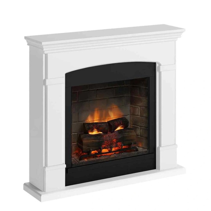 Semineu electric TAGU HELMI PURE WHITE PowerFlame 2 - Alb Semineu electric TAGU HELMI PURE WHITE PowerFlame 2 - Alb