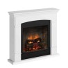 Semineu electric TAGU HELMI PURE WHITE PowerFlame 2 - Alb