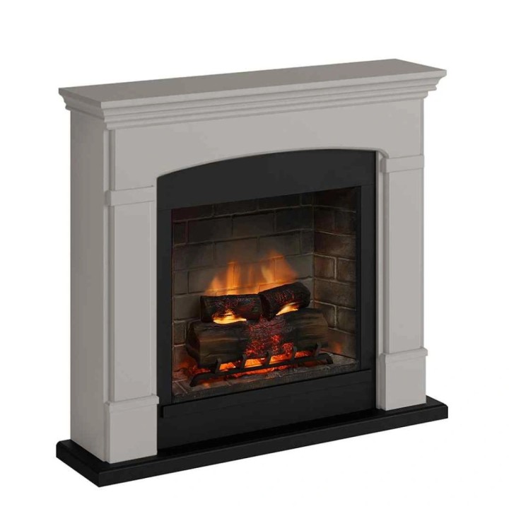 Semineu electric TAGU HELMI LIGHT BEIGE PowerFlame 2 - Bej Semineu electric TAGU HELMI LIGHT BEIGE PowerFlame 2 - Bej