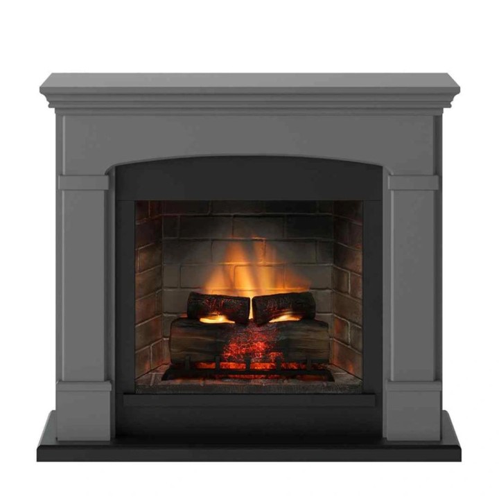 Semineu electric TAGU HELMI SOLID GREY PowerFlame 2 - Gri Semineu electric TAGU HELMI SOLID GREY PowerFlame 2 - Gri
