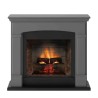Semineu electric TAGU HELMI SOLID GREY PowerFlame 2 - Gri
