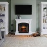 Semineu electric TAGU MAGNA PURE WHITE PowerFlame 2 - Alb