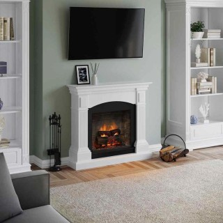 Semineu electric TAGU MAGNA PURE WHITE PowerFlame 2 - Alb Semineu electric TAGU MAGNA PURE WHITE PowerFlame 2 - Alb