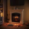 Semineu electric TAGU MAGNA PURE WHITE PowerFlame 2 - Alb