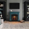 Semineu electric TAGU MAGNA SOFT TURQUOISE PowerFlame 2 - Turcoaz