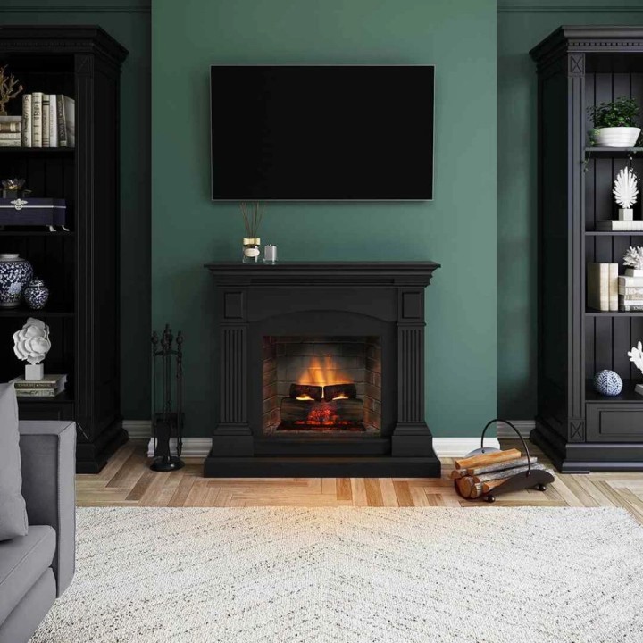 Semineu electric TAGU MAGNA DEEP BLACK PowerFlame 2 - Negru Semineu electric TAGU MAGNA DEEP BLACK PowerFlame 2 - Negru