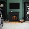 Semineu electric TAGU MAGNA DEEP BLACK PowerFlame 2 - Negru