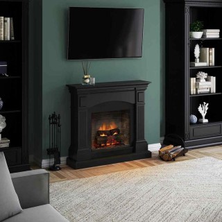 Semineu electric TAGU MAGNA DEEP BLACK PowerFlame 2 - Negru Semineu electric TAGU MAGNA DEEP BLACK PowerFlame 2 - Negru
