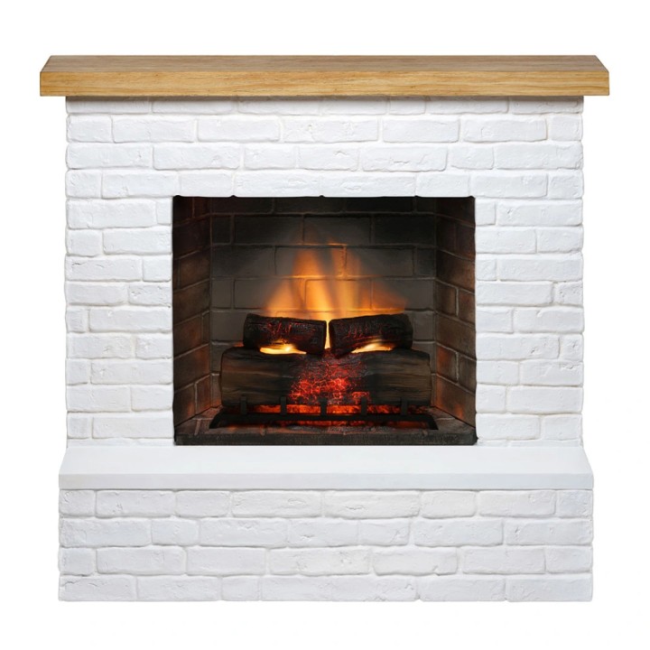 Semineu electric TAGU ROLF BRICK WHITE PowerFlame 2 - Alb Semineu electric TAGU ROLF BRICK WHITE PowerFlame 2 - Alb