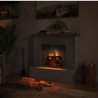 Semineu electric TAGU ROLF CONCRETE GREY PowerFlame 2 - Gri