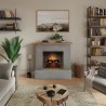 Semineu electric TAGU ROLF CONCRETE GREY PowerFlame 2 - Gri
