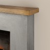 Semineu electric TAGU ROLF CONCRETE GREY PowerFlame 2 - Gri
