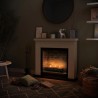 Semineu decorativ cu lumanari TAGU FRODE LIGHT BEIGE ZenFlame - Bej