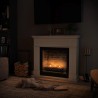 Semineu decorativ cu lumanari TAGU LARSEN PURE WHITE ZenFlame - Alb