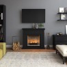 Semineu decorativ cu lumanari TAGU LARSEN DEEP BLACK ZenFlame - Negru