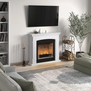 Semineu decorativ cu lumanari TAGU HELMI PURE WHITE ZenFlame Semineu decorativ cu lumanari TAGU HELMI PURE WHITE ZenFlame